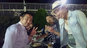 池袋美容室11周年ＢＢＱ①