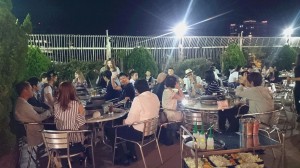 池袋美容室11周年ＢＢＱ⑦