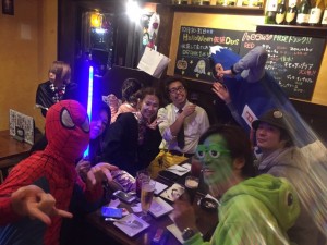 池袋美容室ハロウィン飲み